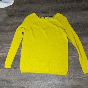 Loft Women's Yellow Sweater | Sz SP